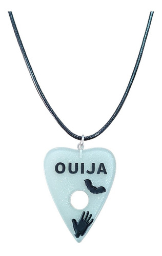 Cadena Collar Ouija Colgante Halloween Gotico Bruja Cosplay