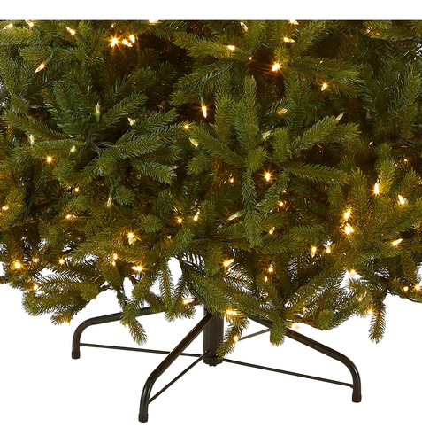Árbol De Navidad Artificial Preiluminado 2.26 M Luces Led Mu