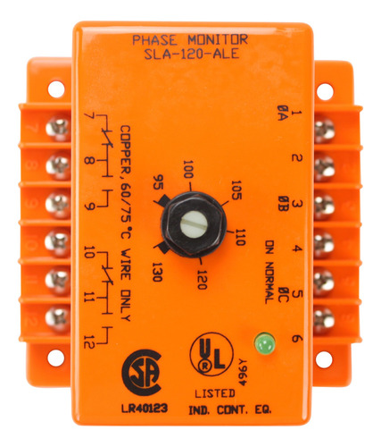 Diversified Electronics Sla-120-ale Sla Serie Rele Monitor 3