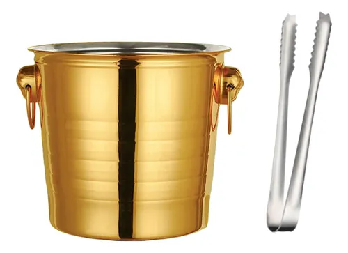 comprar Enfriador De Bebidas, Cubo, Botella De Bebidas, Dorado