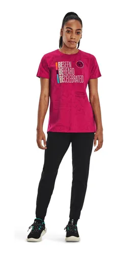 Camiseta Mujer Ua Bhm Ss 1378957-605-qsu