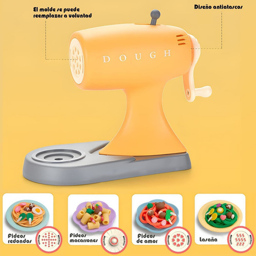 Juego De 25 Piezas Para Hacer Fideos Con Simulación
