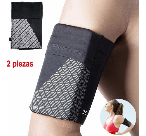 Brazalete Deportivo Portateléfono Para Hacer Ejercicio 2 Pcs