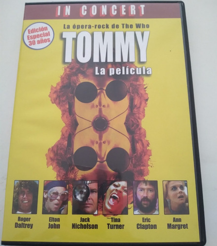 Tommy La Pelicula  - Dvd - Original -cine Home