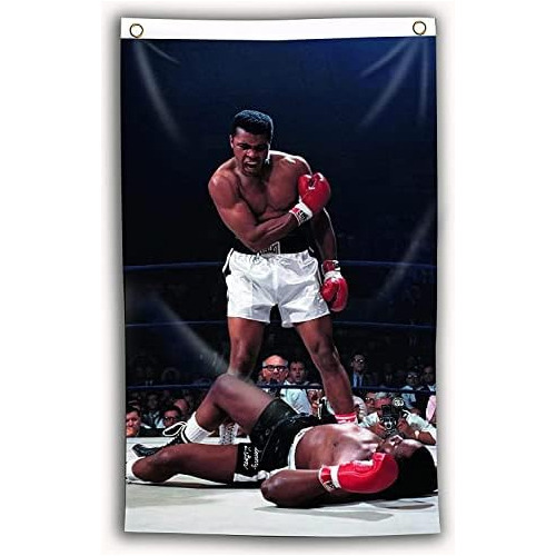 Pancarta Motivacional De Muhammad Ali Entrenamiento De ...