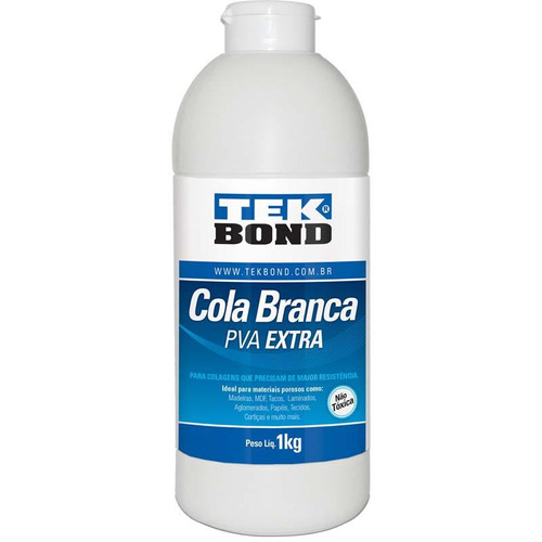 Cola Branca Pva Extra 1kg Tekbond