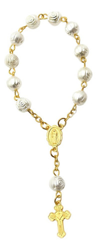 Zbl Católico Pulsera Crucifijo Cruz Rosarios Católicos Para