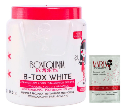 Bonequinha Escandalosa B-tox White 1 Kg