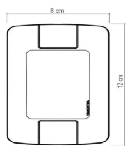 Conjunto 4x2 1 Tomada 2p+t 20a Branco Aria - Tramontina