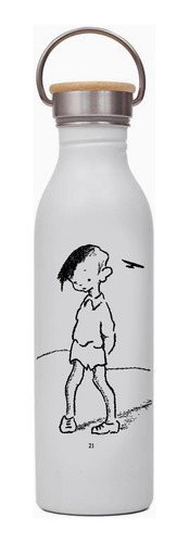 Botella De Agua Ilustrada 