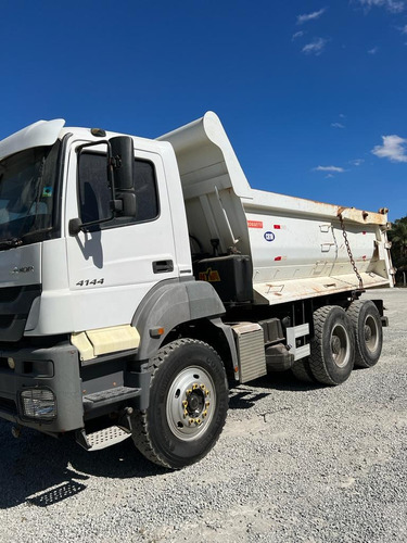   Mercedes-benz Axor 4144 6x4 Ano 2014 Caçamba Basculante 