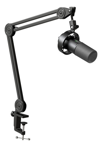 Micrófono Dinámico Y Brazo Articulado Resistente, Xlr...