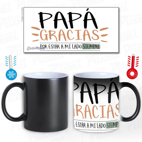 Regalo Para Papá Taza Magica Dia Del Padre Cumpleaños .8