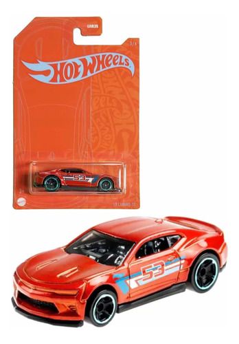 Hot Wheels Collector Orange & Blue - 18 Camaro Ss