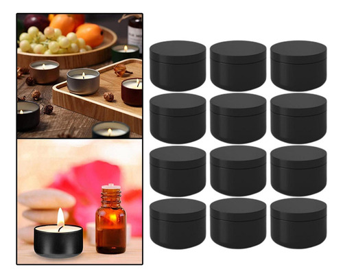 * Caja Pequeña De Aluminio De 12 Piezas, 50 Ml, Con Hebilla,