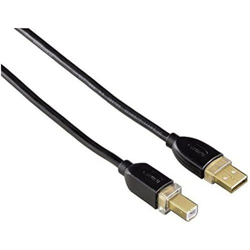 Cable De Conexión Hama Usb2 Enchufe A B 3m Negro V395y