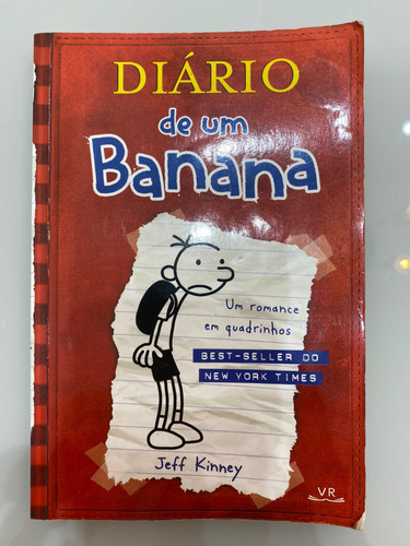 Livro- Diário De Um Banana. Romance Em Quadrinhos - Volume 1
