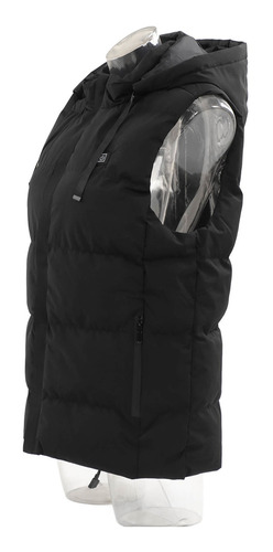 Chaqueta Térmica Con Capucha Fast Warmer Up 7 Areas Carbon