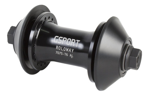 Maza Bmx Gsport Roloway Delantera 3/8 Negro Negro