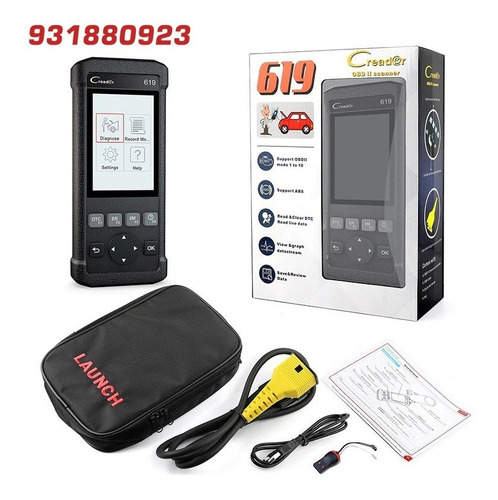 Escaner Scanner Launch Cr 619 Diagnostico Automotriz
