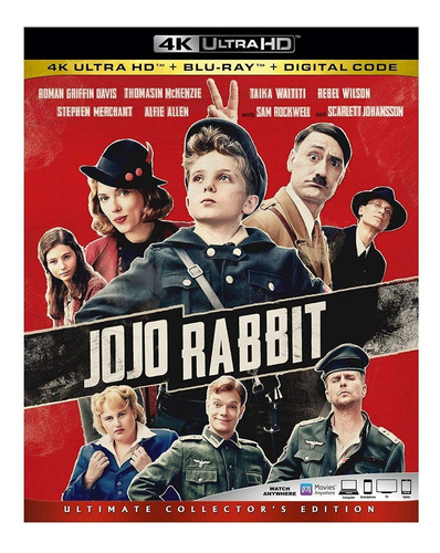 4k Ultra Hd + Blu-ray Jojo Rabbit