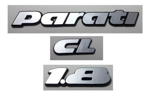 Kit Emblema Volkswagen Parati Cl 1.8 1991 92 93 94 À 1997
