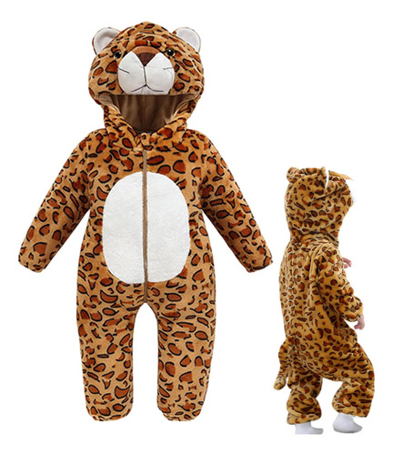 Bodies Con Forma De Animales, Pijamas De Franela For Bebés