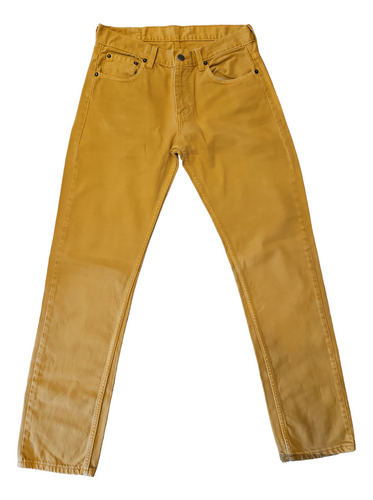 Pantalon Levis Talle 30 Hombre Dorado