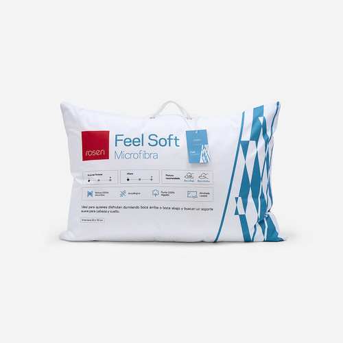 Almohada Soft Microfibra Americana 50 X 70 Cm
