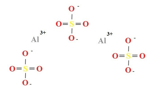 Imagen 4 de 4 de Sulfato Aluminio 17/18% 5 Kg Quimicaxquimicos