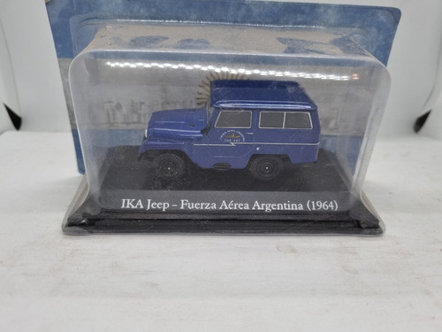 Jeep Ika Fuerza Aerea Argentina 1964  1/43 Salvat Argentina