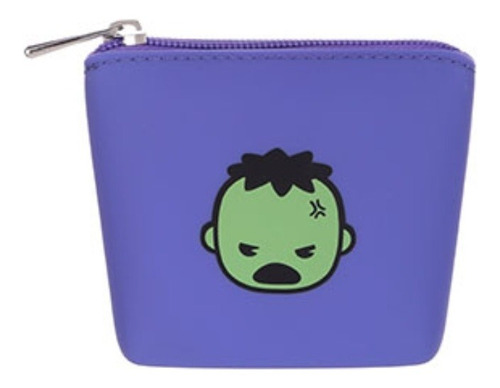 Imagem 2 de 4 de Porta-moedas Hulk Marvel Miniso