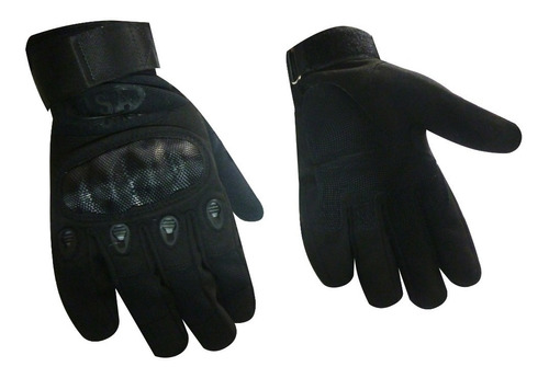 Guantes Tacticos Moto Militares Bici Fibra D Carbono Calidad