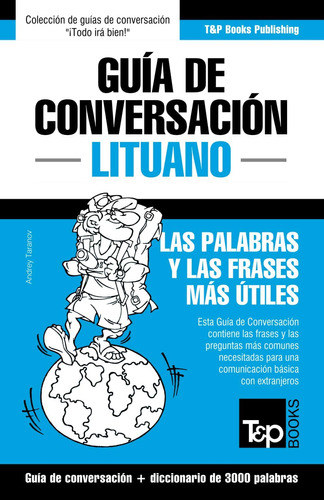 Libro: Guía De Conversación Español-lituano Y Vocabulario Te