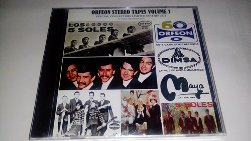 Orfeon Stereo Tapes Volume 1 Cd Rock Mexicano Sesentas 2022 