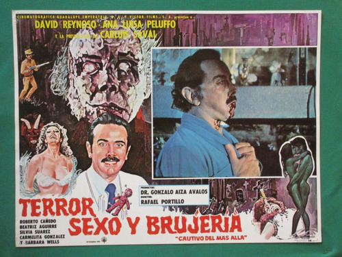 Terror Sexo Y Brujeria Ana Luisa Peluffo Cartel De Cine 4