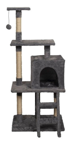 Imagen 1 de 2 de Rascador Para Gatos De 3 Pisos 111 Cms | Cancat