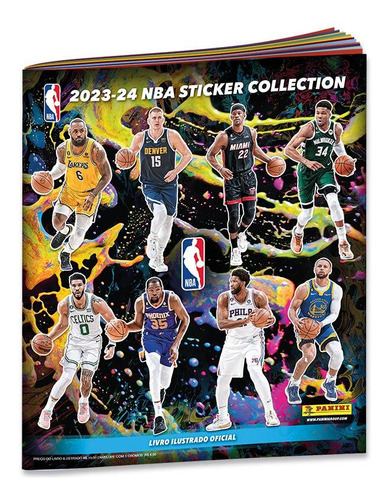 Nba 2023-2024 - Álbum Capa Cartão