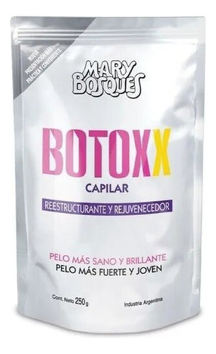 Mary Bosques Botoxx Capilar Reestructurante Y Rejuvenecedor 