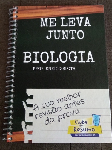 Imagem 1 de 6 de Livro Resumo De Biologia Para Enem, Vestibulares E Escolas