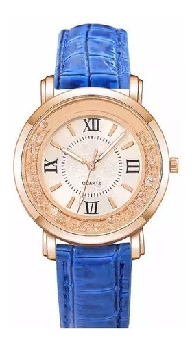 Reloj Elegante Mujer Diseño Cristal