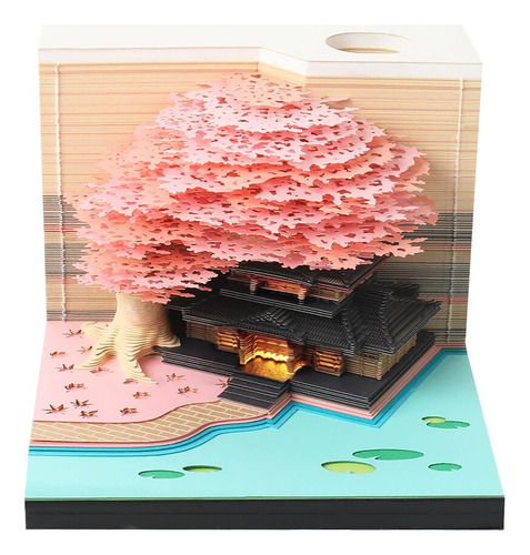 Bloc De Notas 3d Sale Tree House Calendar Omoshiroi Block