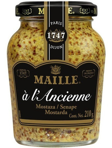 Mostaza Maille A La Antigua 200ml