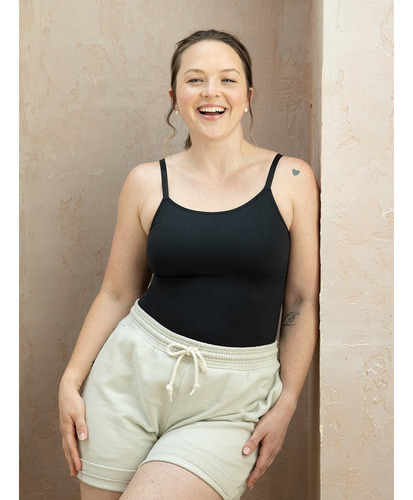 Body Con Control De Barriga Y Camiseta Sin Mangas Para Mujer
