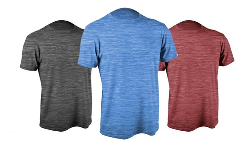 Camisetas Dry Fit Jaspeadas X3 Unisex - Textilshop