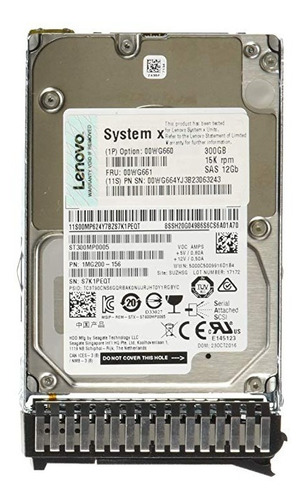 Disco Duro Lenovo 300gb Sas  00wg660