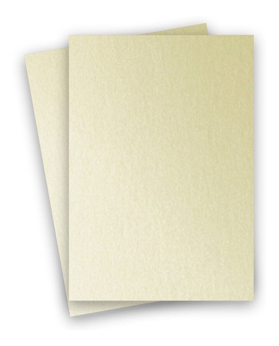 Papel Perlado Satinado Arena A4 Por 10 Hojas De 120 Grs