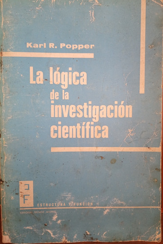 Popper La Lógica De La Investigación Científica A0206