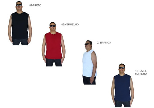 Imagem 1 de 4 de Camiseta Regata Machão Plus Size Grande Especial Masculina Z