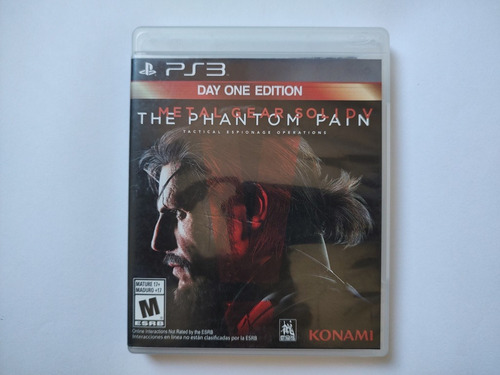 Metal Gear Solid V The Phantom Pain Original Para Ps3 Físico